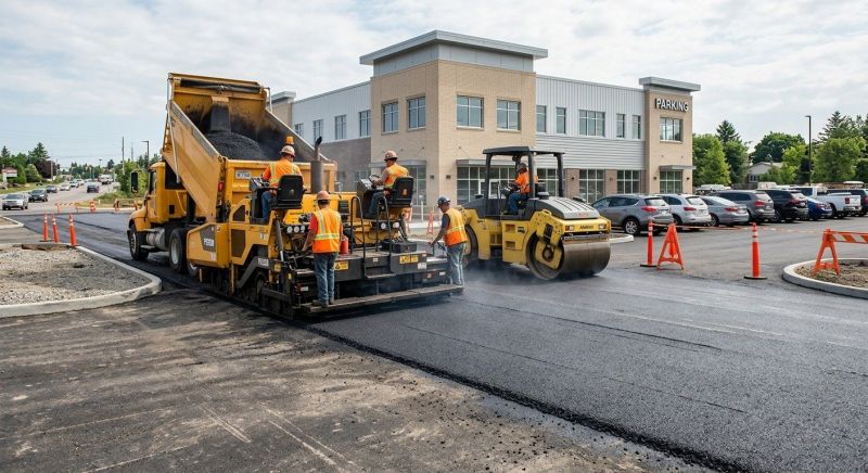 Asphalt Parking Lot Paving in Temecula, CA