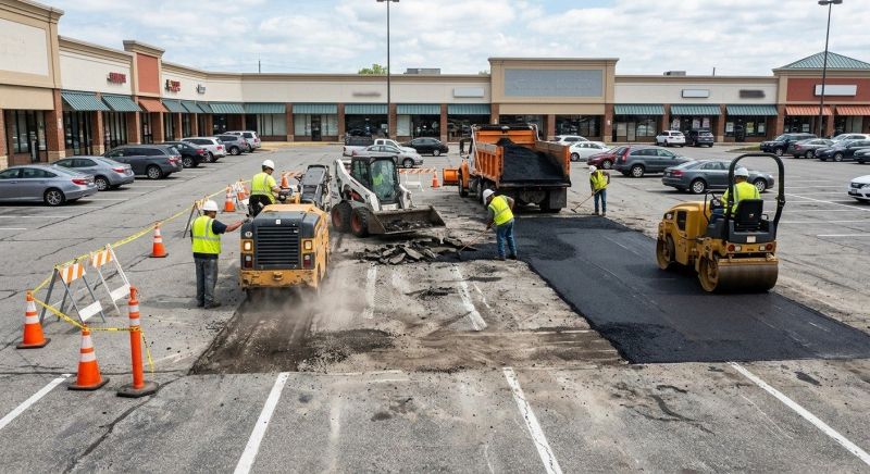 Asphalt Parking Lot Repair in Fort Smith, AR