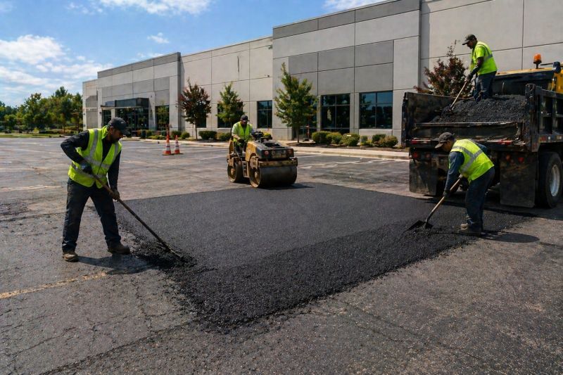 Asphalt Parking Lot Repair in Los Angeles, CA