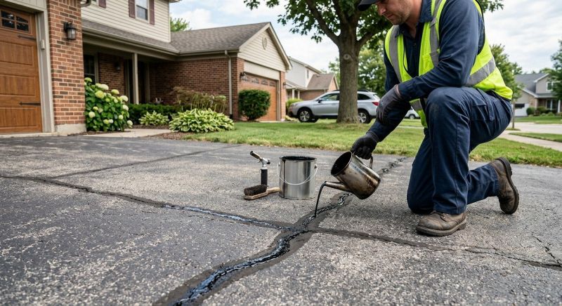 Driveway Asphalt Repair in Little Rock, AR